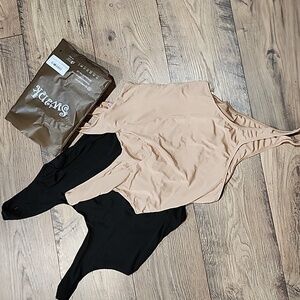 NIB thong high hip body suits